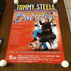 Tommy Steele performance as Dr. Dolittle at the Liverpool Empire in 2008 12x16